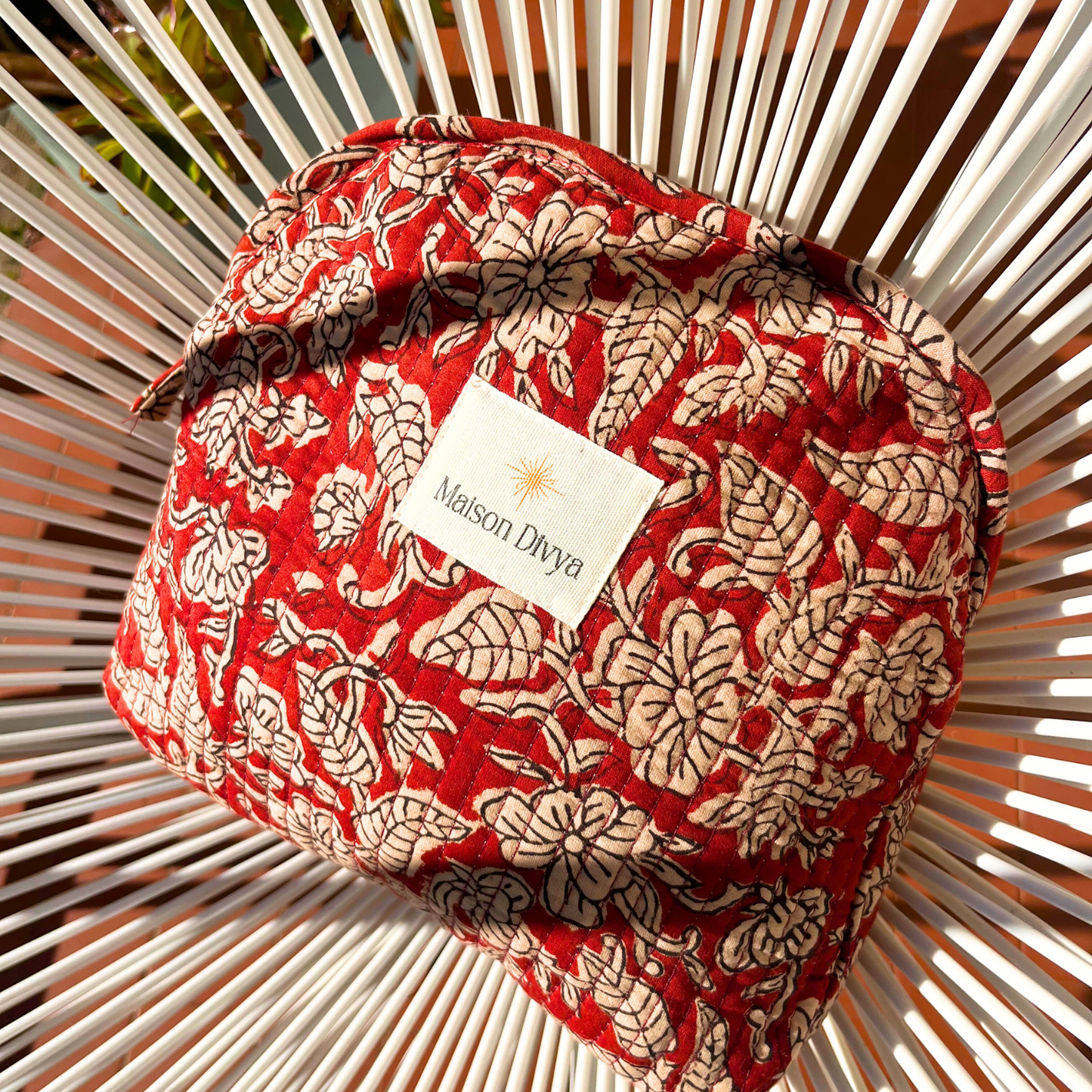 Trousse Madras Matelassée Taille L